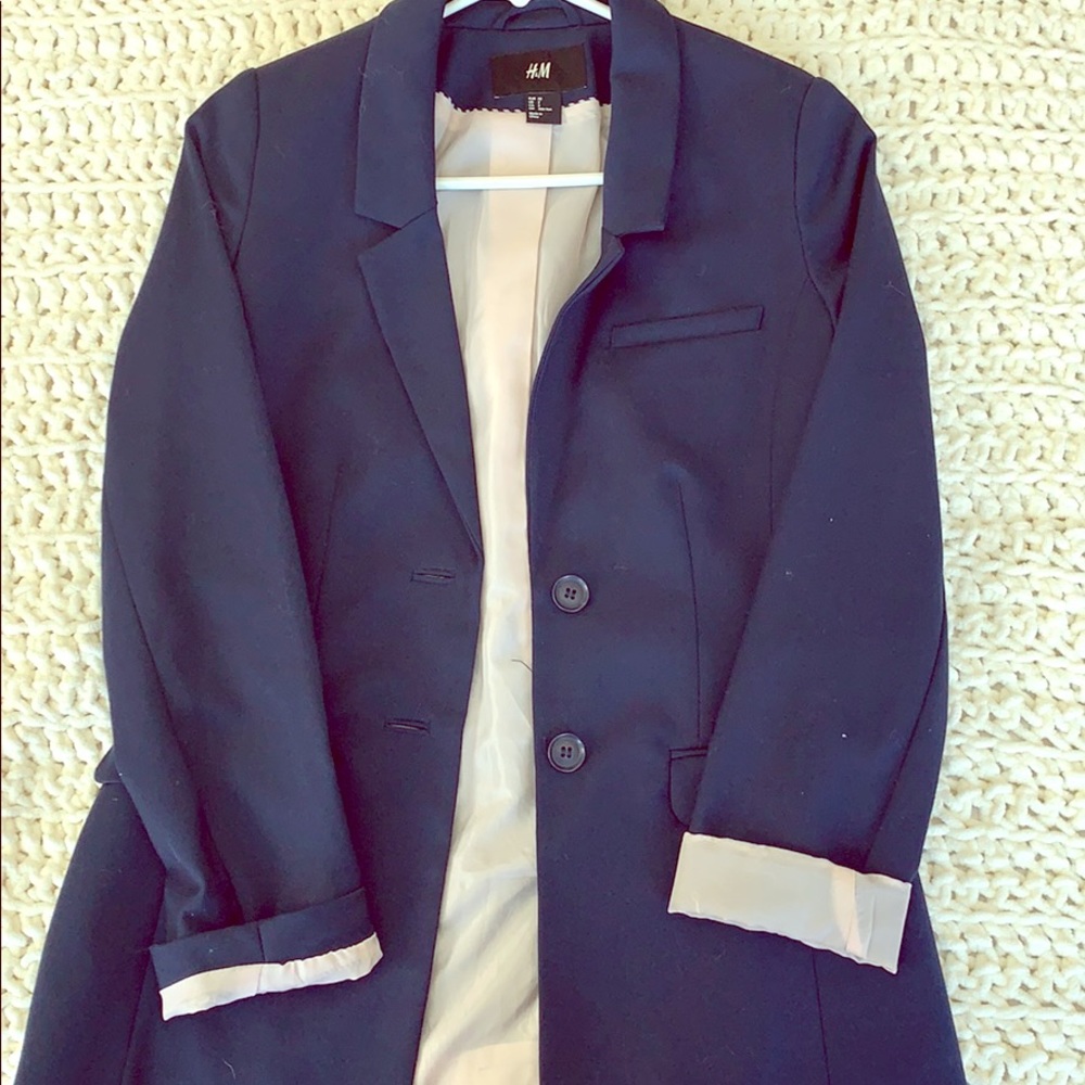H&M Navy blue blazer